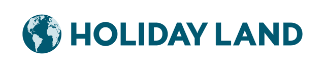 HOLIDAY LAND Logo horizontal